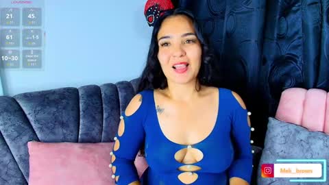 Snapshot of meli__brown chatting on September 19, 5:33 am Independent model online show from September 19, 5:33 am