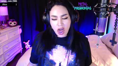 Snapshot of metalpocahotass chatting on September 9, 11:38 pm MetalPocahotass online show from September 9, 11:38 pm
