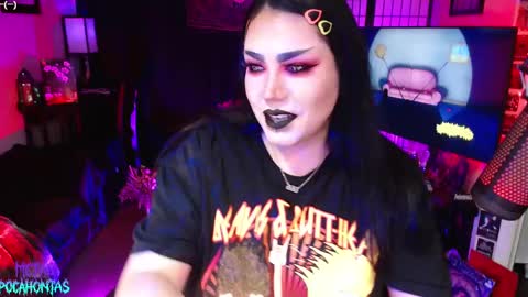 Snapshot of metalpocahotass chatting on March 4, 3:11 am MetalPocahotass online show from March 4, 3:11 am