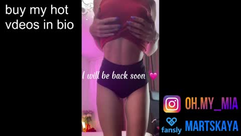 Mia Martskaya online show from April 13, 11:58 am