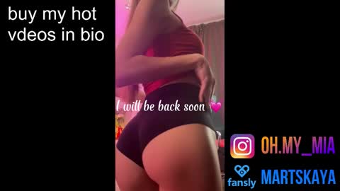 Mia Martskaya online show from October 30, 10:38 am