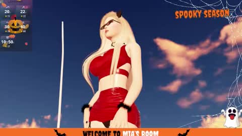 Mia online show from October 18, 10:36 pm