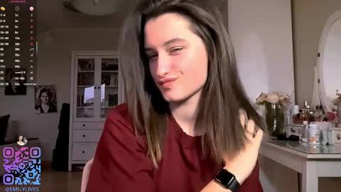 Emily online show from March 16, 2:54 pm