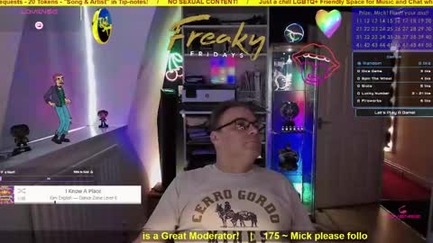 Professional Moderator  Mick Mickey online show from May 8, 6:13 pm