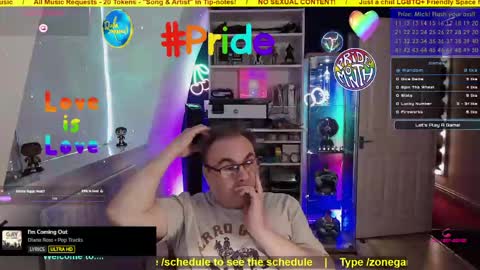 Professional Moderator  Mick Mickey online show from May 9, 6:14 pm