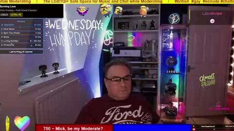 Professional Moderator  Mick Mickey online show from May 13, 6:06 pm