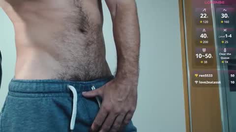 Snapshot of myhairymacho chatting on October 11, 4:54 pm Juan  OF  myhairymacho online show from October 11, 4:54 pm