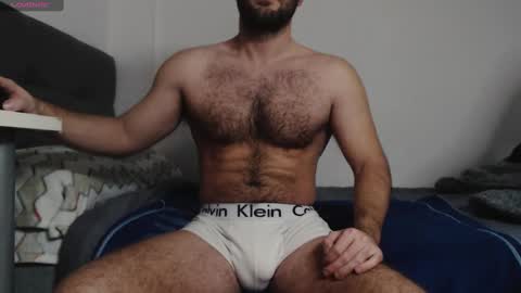 Snapshot of myhairymacho chatting on February 23, 6:23 pm Juan  OF  myhairymacho online show from February 23, 6:23 pm