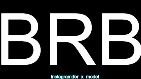 Fernanda online show from March 11, 10:31 pm