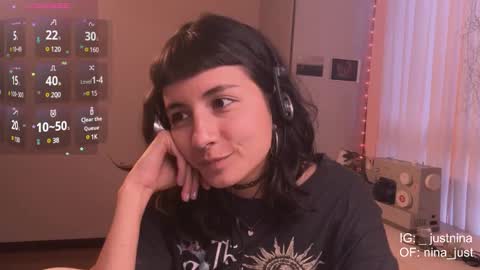 Snapshot of nina_just chatting on March 8, 9:51 pm Nina. online show from March 8, 9:51 pm