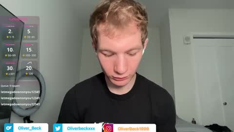Oliver Beck online show from April 25, 6:49 pm