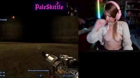 Snapshot of paleskittle chatting on September 21, 3:32 am Pale Skittle online show from September 21, 3:32 am