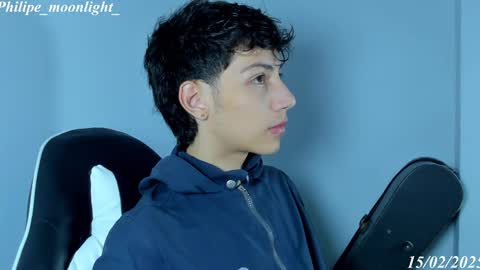 Snapshot of philipe_moonlight_ chatting on February 15, 8:33 am Phil. INDEPENDENT MODEL online show from February 15, 8:33 am