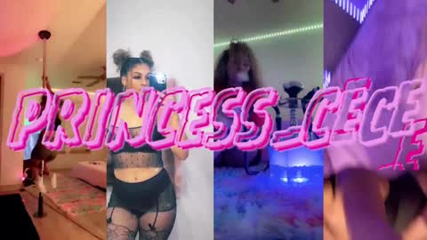 Snapshot of princess_cece chatting on January 25, 12:59 am Cece  NEXT LIVESTREAM -- DEC. 4th  7 PM CST online show from January 25, 12:59 am
