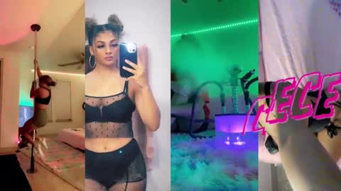 Snapshot of princess_cece chatting on December 18, 1:15 am Cece  NEXT LIVESTREAM -- DEC. 4th  7 PM CST online show from December 18, 1:15 am