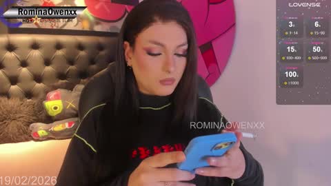 ROMINA OWEN online show from February 19, 6:45 am