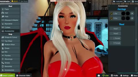 Snapshot of rosse_mistress chatting on October 19, 9:41 pm Roxana online show from October 19, 9:41 pm