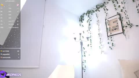 Snapshot of s0phie_26 chatting on February 23, 3:13 am Sofia Independent Model online show from February 23, 3:13 am
