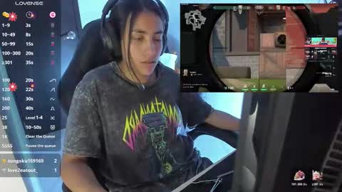 Angie  online show from February 18, 1:16 am