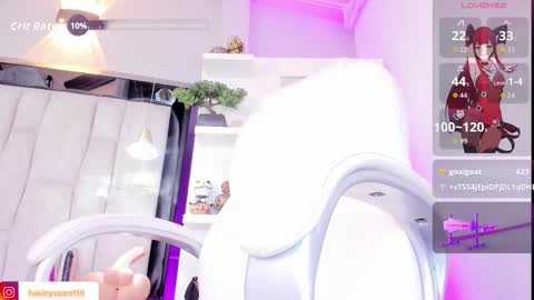 Snapshot of sabrina_keller19 chatting on October 1, 12:54 am Hasley online show from October 1, 12:54 am