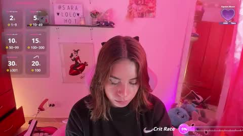 sara  online show from February 23, 9:28 pm