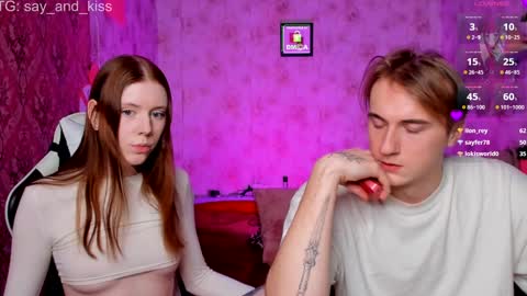 Say and kiss online show from January 3, 7:18 pm