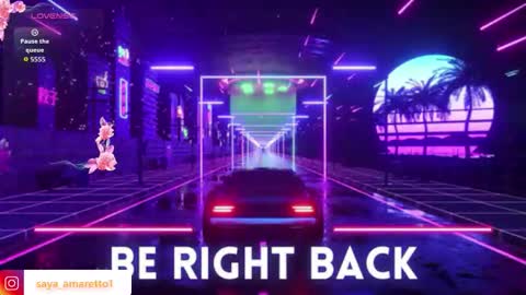 Saya Amaretto  online show from February 2, 9:44 pm