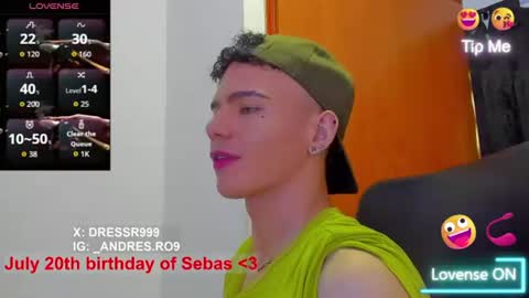 sebas 3 online show from July 13, 2:31 pm