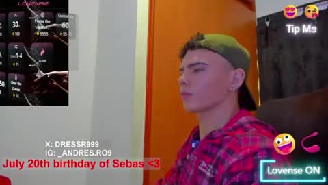 sebas 3 online show from July 16, 1:03 pm