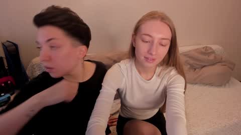 Amanda and  pair in a real life we love each other but can play with you online show from February 22, 11:35 am