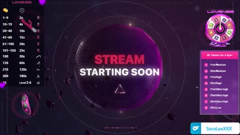 SeraLeeXXX online show from February 24, 6:22 pm