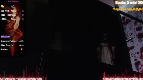 Allmylinkssilentmary666 online show from October 30, 3:34 pm