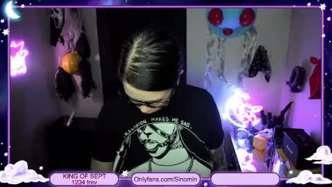 Snapshot of sinominx chatting on September 25, 4:08 am Sinomin online show from September 25, 4:08 am