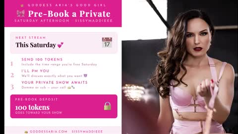 sissymaddieee online show from March 2, 6:47 pm