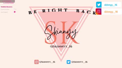 Snapshot of skinnyy_16 chatting on September 23, 5:23 am Skinny online show from September 23, 5:23 am