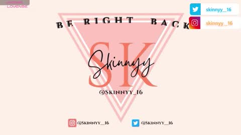 Snapshot of skinnyy_16 chatting on October 21, 4:50 am Skinny online show from October 21, 4:50 am