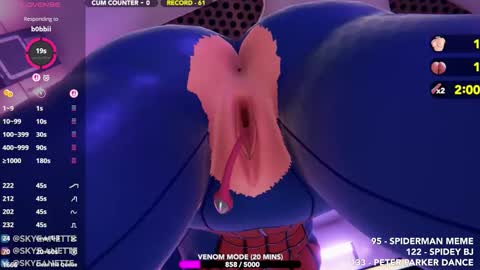 SkyeAnette online show from November 1, 1:28 am