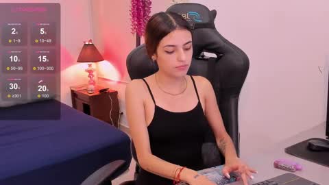 Snapshot of sofiarouge_ chatting on February 18, 8:03 pm Sofia Help me reach 5K followers online show from February 18, 8:03 pm