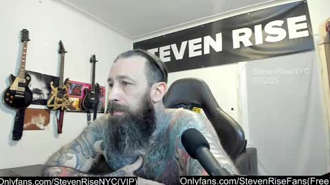 Snapshot of stevenrisenyc chatting on October 2, 11:58 pm StevenRiseNYC online show from October 2, 11:58 pm