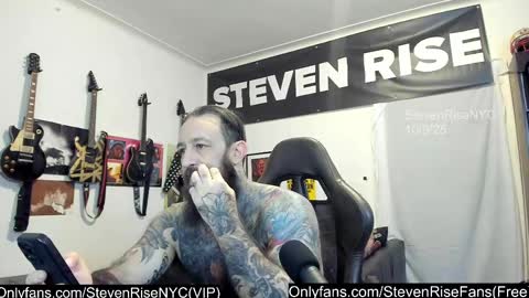 Snapshot of stevenrisenyc chatting on October 9, 12:54 pm StevenRiseNYC online show from October 9, 12:54 pm