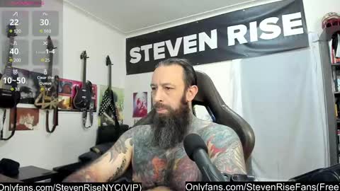 Snapshot of stevenrisenyc chatting on February 25, 2:15 pm StevenRiseNYC online show from February 25, 2:15 pm