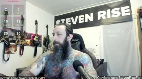 StevenRiseNYC online show from April 5, 12:35 pm