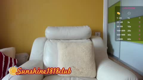 Snapshot of sunshine1818club chatting on October 7, 8:10 am Angela Sunshine1818club online show from October 7, 8:10 am