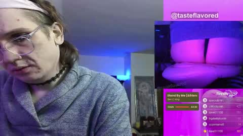 Snapshot of tasteflavored_femboy chatting on March 3, 3:43 pm Taste online show from March 3, 3:43 pm