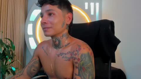 Snapshot of tattokoi chatting on February 1, 2:47 am tattokoi online show from February 1, 2:47 am