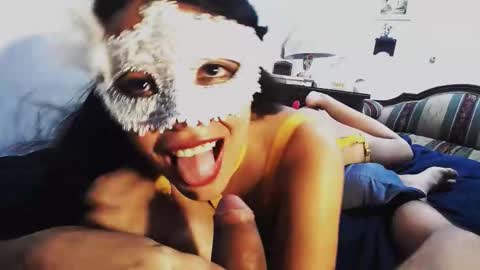 Im the new masked girl  Jhonny online show from October 10, 2:01 pm