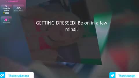 Anna Banana AKA Ann Angel online show from November 18, 3:53 am