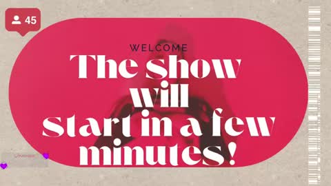 Rosie  online show from May 26, 6:25 pm