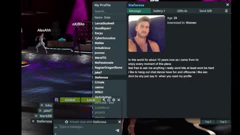 Stella online show from February 14, 9:17 pm