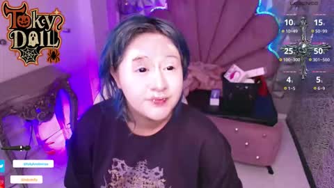 Snapshot of toky_doll chatting on October 8, 7:31 pm toky online show from October 8, 7:31 pm